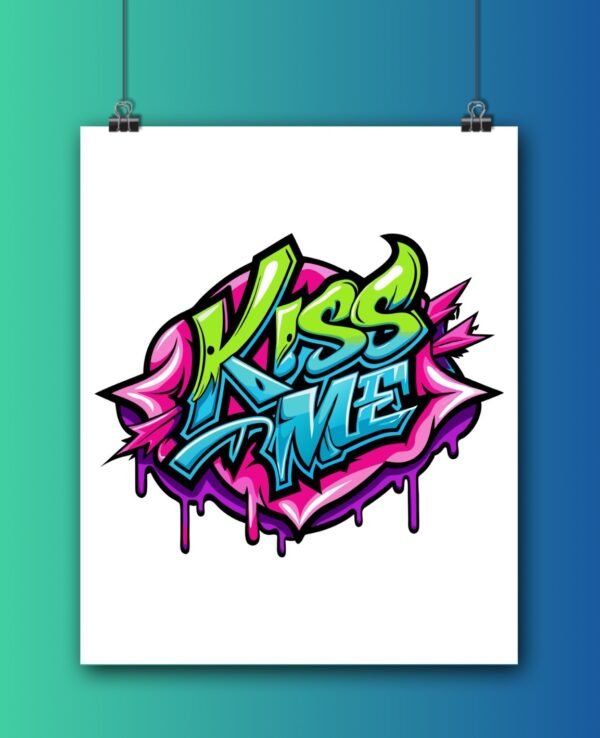 Kiss Me – Vibrant Street Style - Image 2