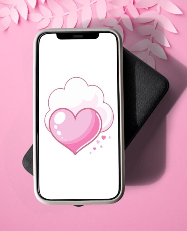 Pink Love #7 – Heart - Image 4