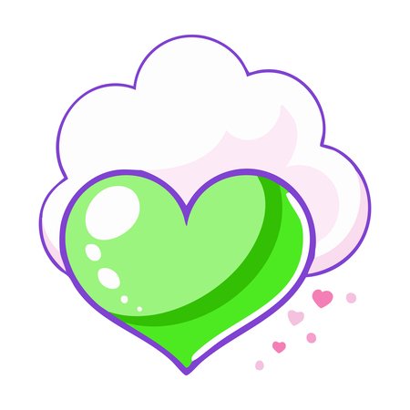 Green Love #7 – Heart
