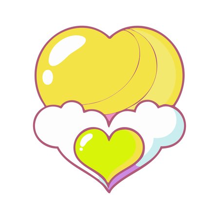 Yellow Love #3 – Heart
