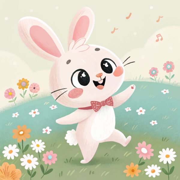 Kawaii bunny dancing #1